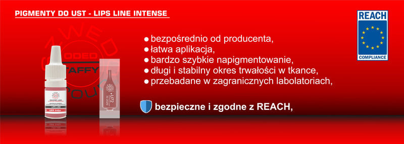 USTA - Pigmenty do makijażu permanentnego ust