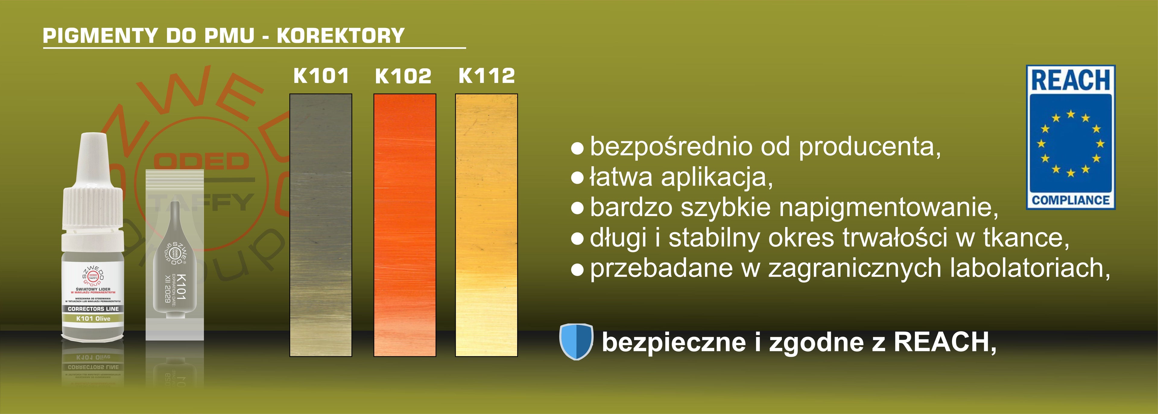 KOREKTORY – Pigmenty korekcyjne i neutralizujące
