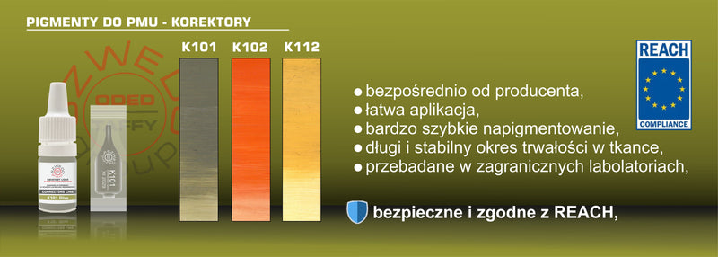KOREKTORY – Pigmenty korekcyjne i neutralizujące