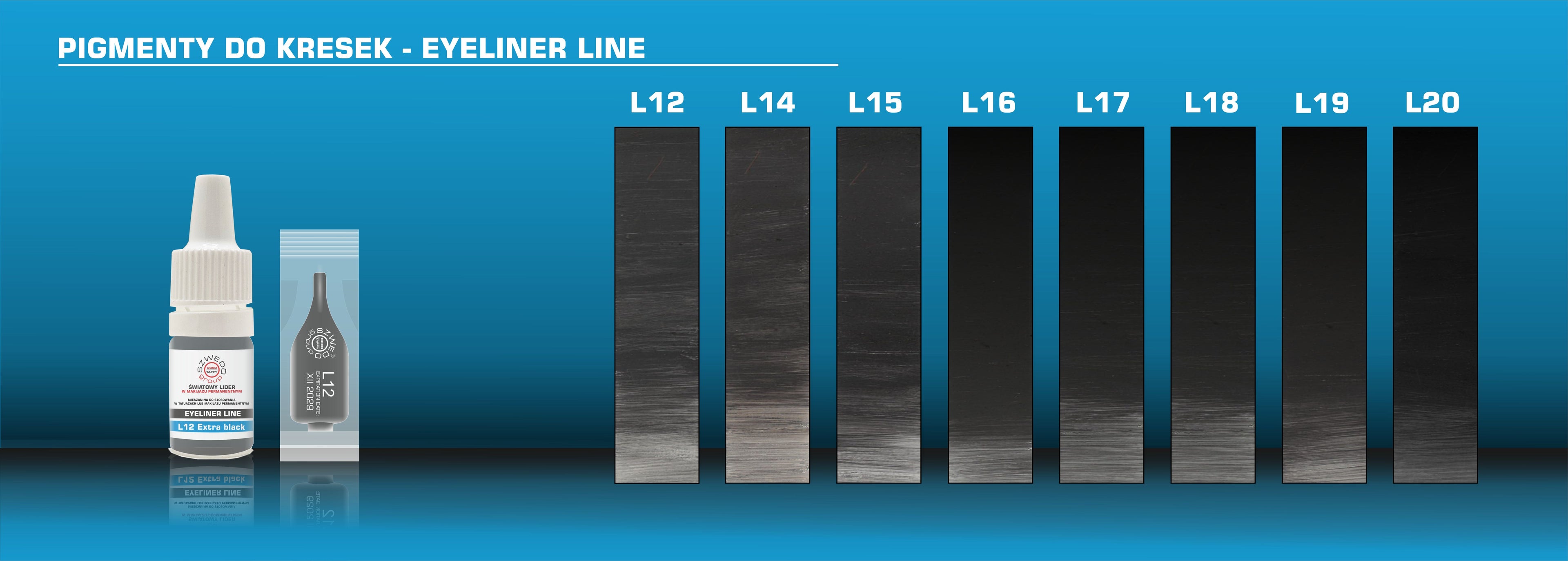 KRESKI - Pigmenty do makijażu permanentnego kresek