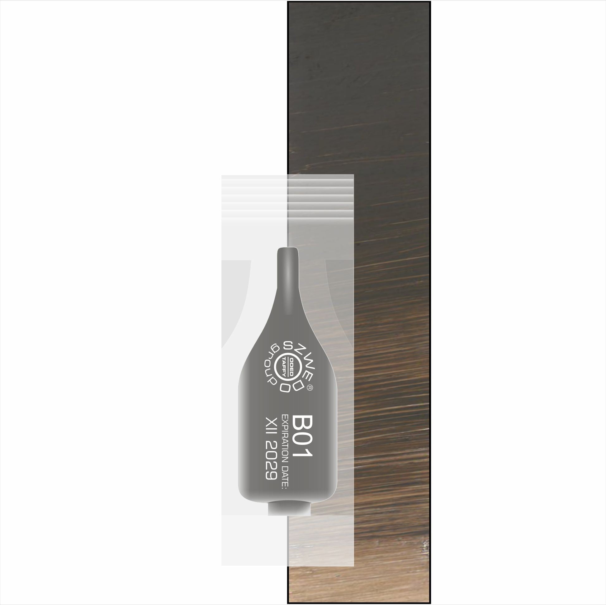 B01 Gray – Pigment do makijażu permanentnego