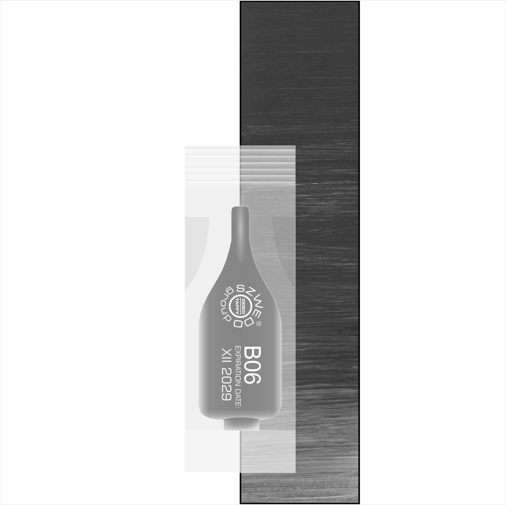 B06 Warm black – Pigment do brwi o głębokiej, ocieplonej czerni