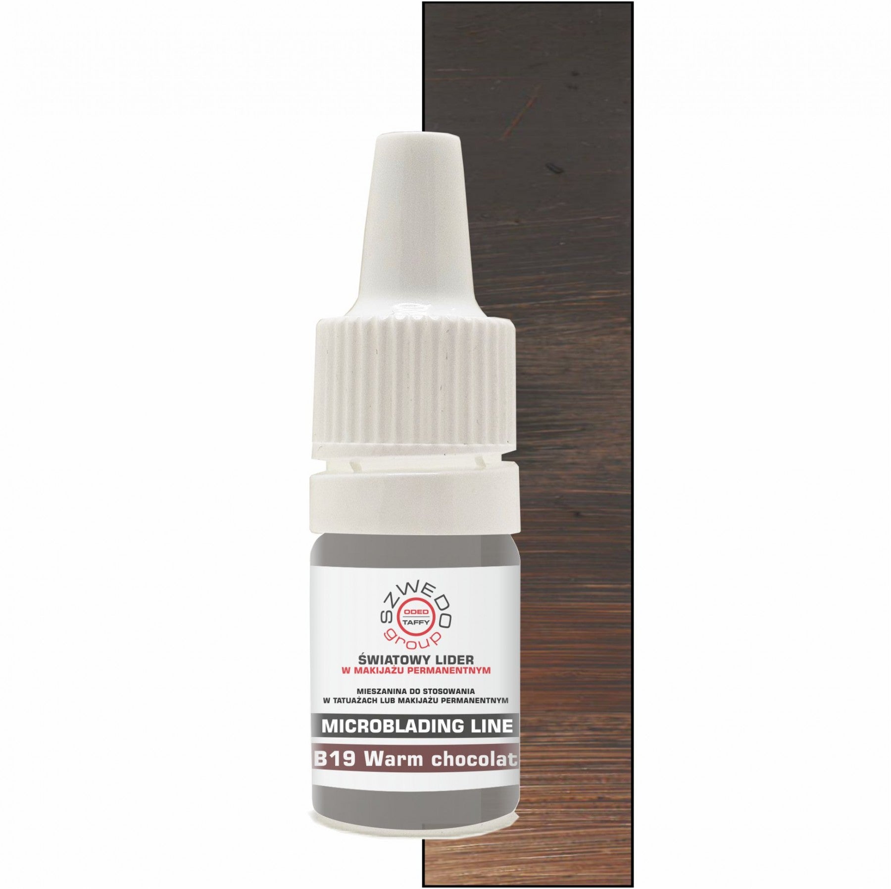 B19 Warm chocolate – Pigment Korekcyjny do Brwi