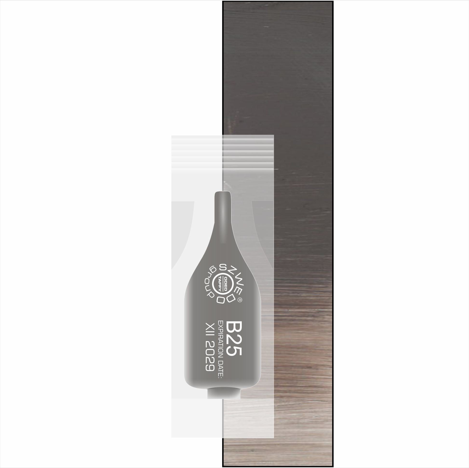 B25 Mahogany 1 – Pigment do Brwi o Neutralnej Tonacji