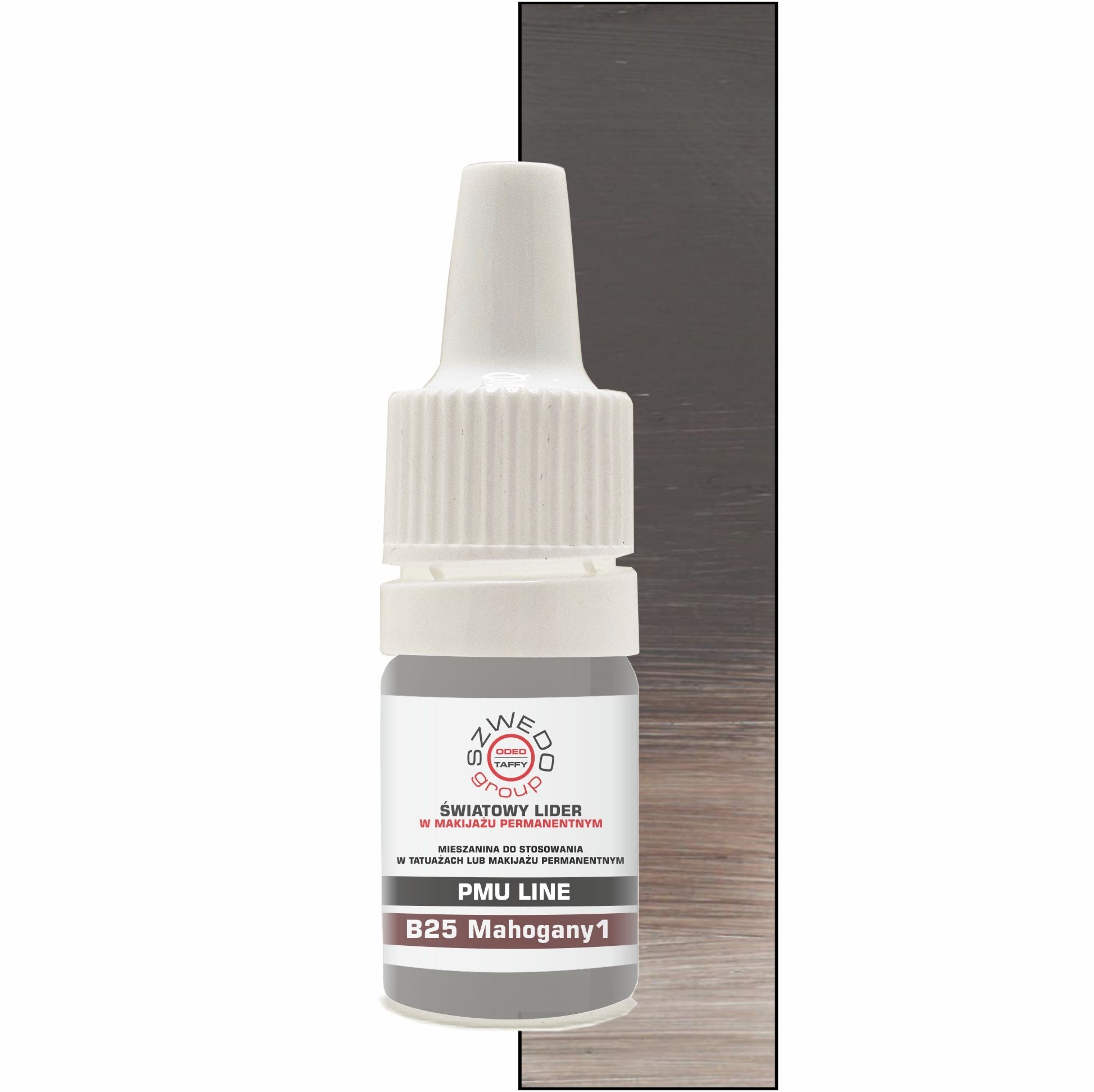 B25 Mahogany 1 – Pigment do Brwi o Neutralnej Tonacji