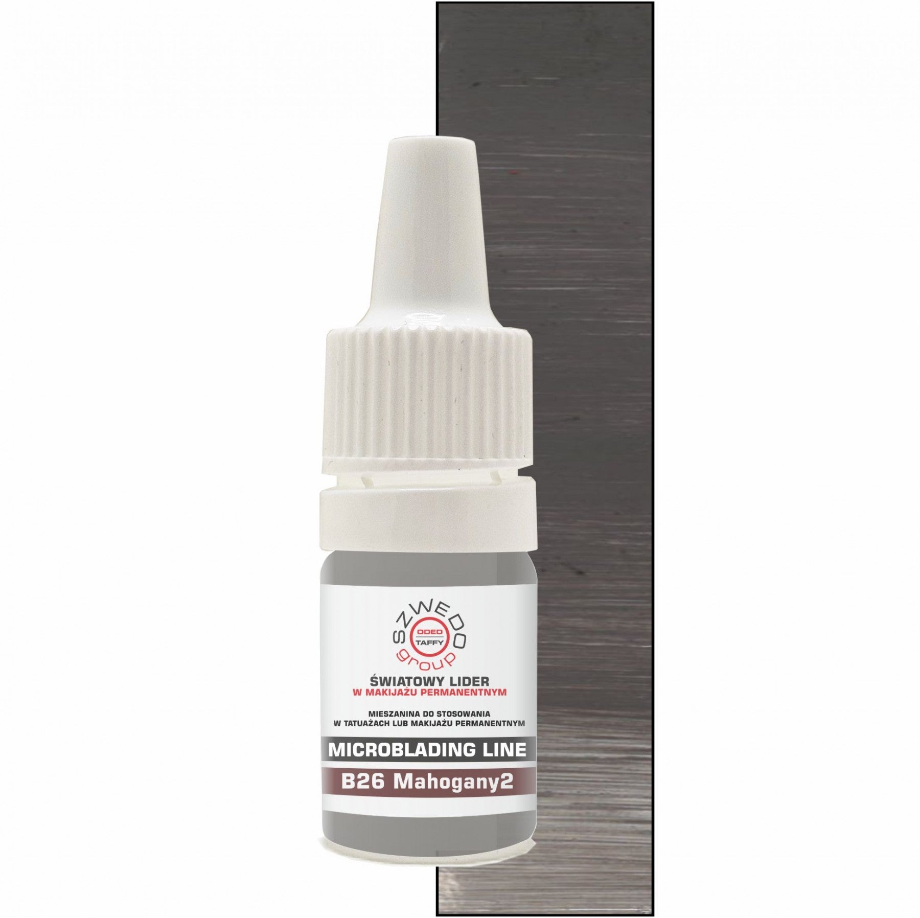 B26 Mahogany 2 – Chłodny Brąz o Wysokim Nasyceniu