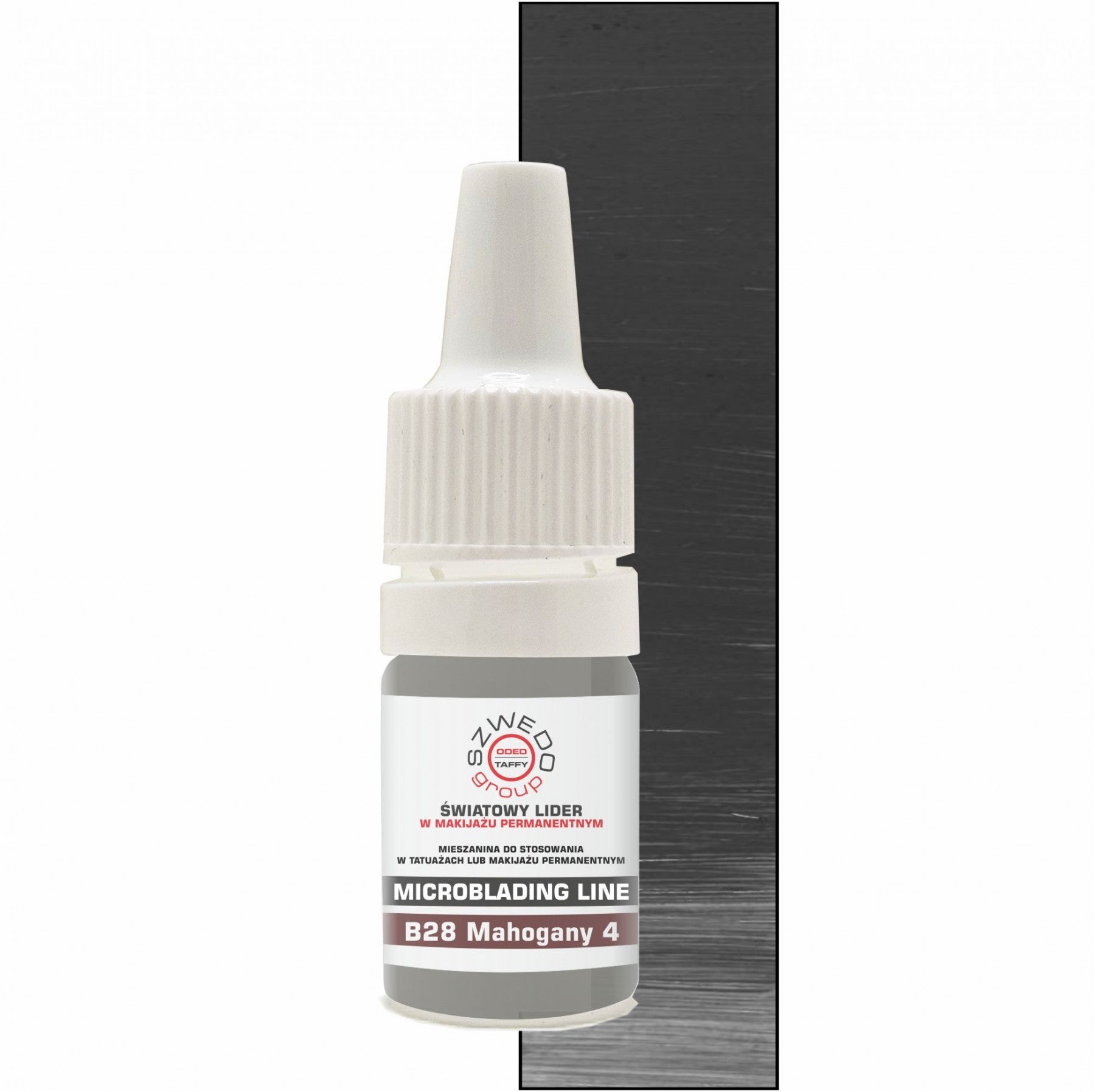 B28 Mahogany 4 - ciepły pigment do brwi