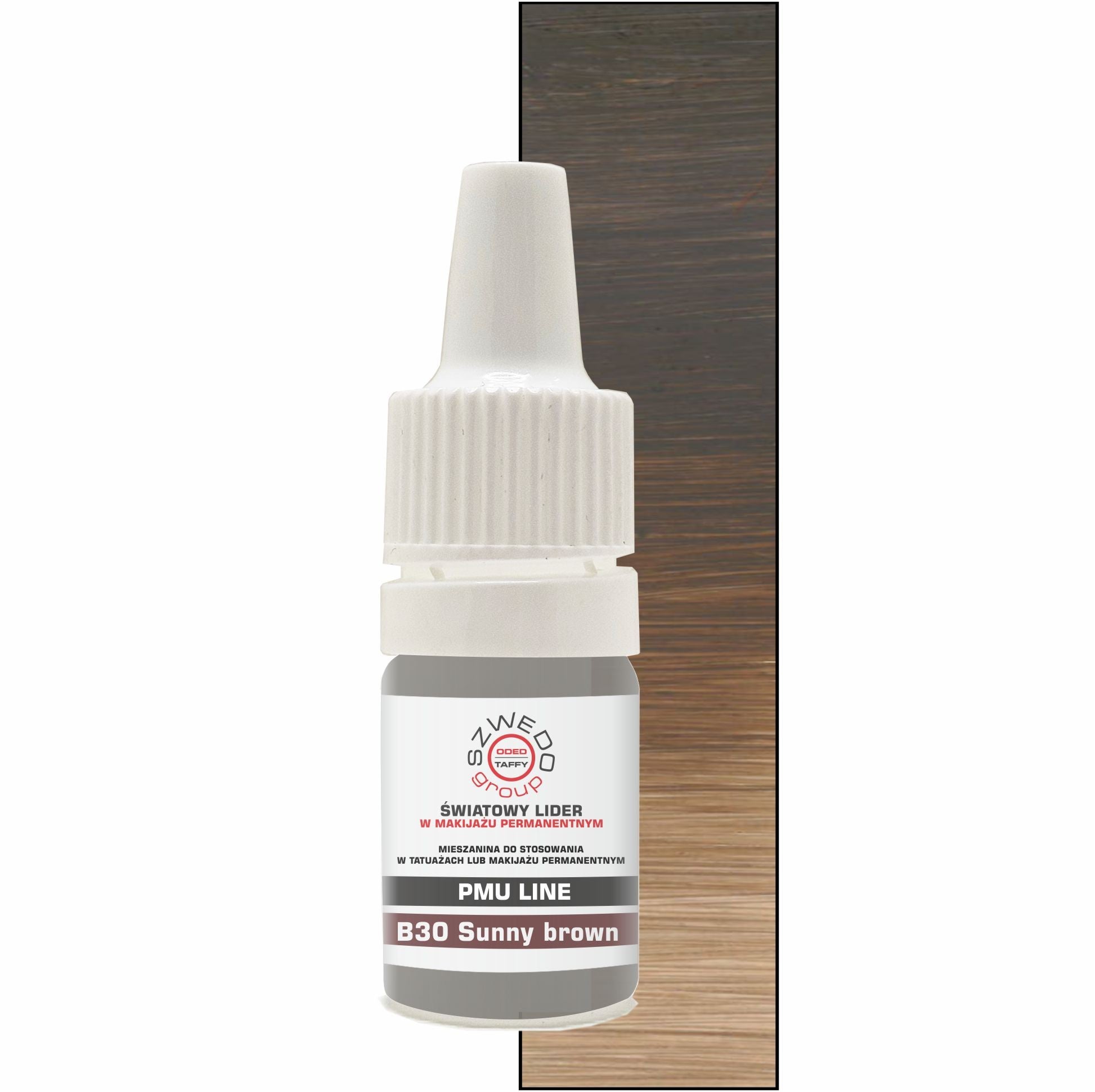 B30 Sunny brown – Subtelny Ciepły Brąz do Makijażu Permanentnego