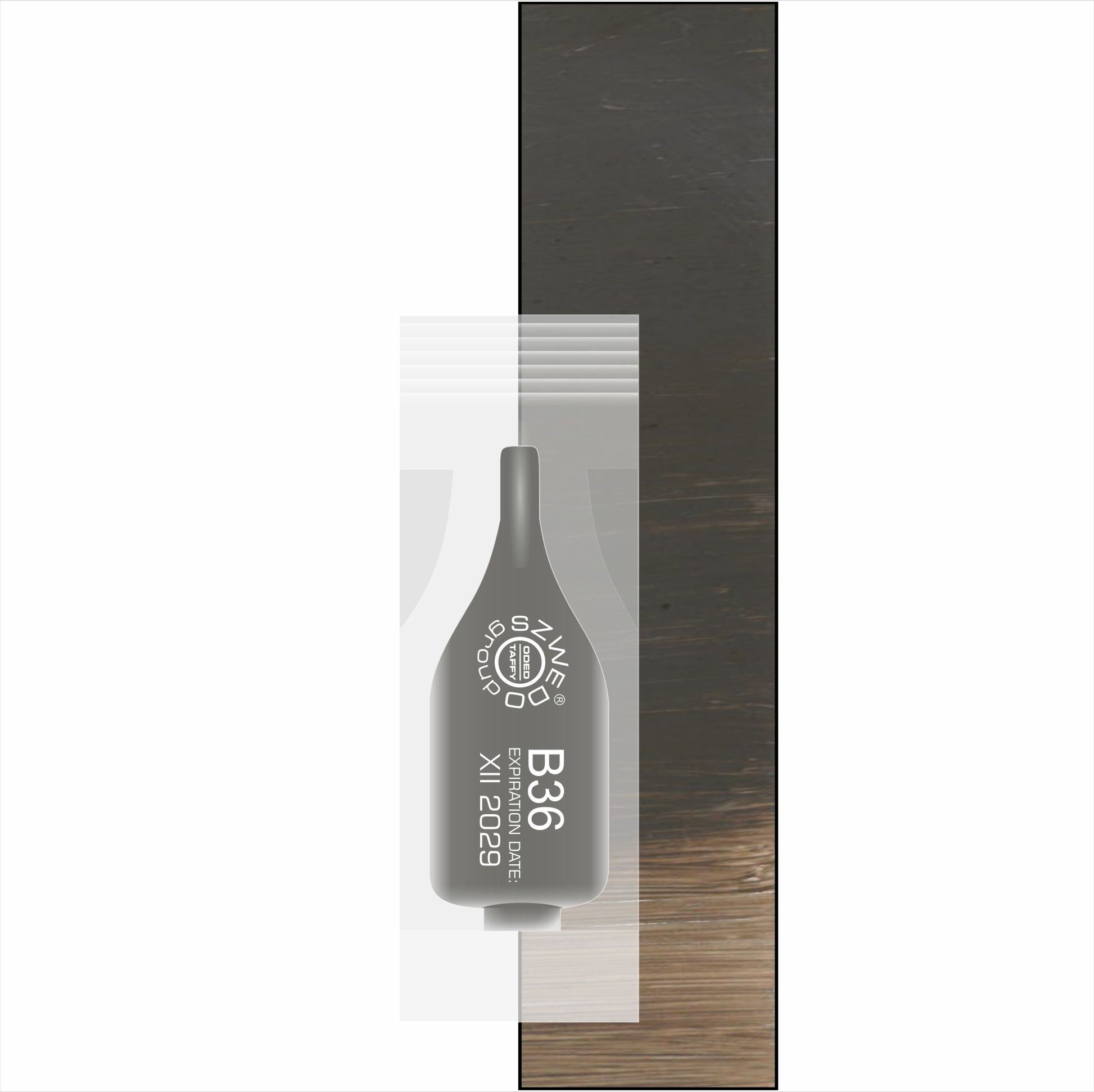 B36 Black/brown 4 – Uniwersalny Brąz do Makijażu Permanentnego