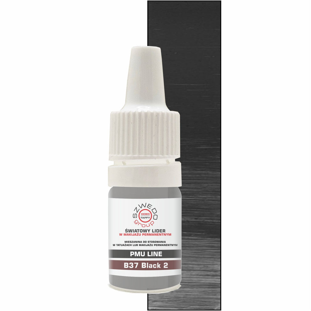 B37 Černá 2 – Tmavě grafitová barva bez zabarvení