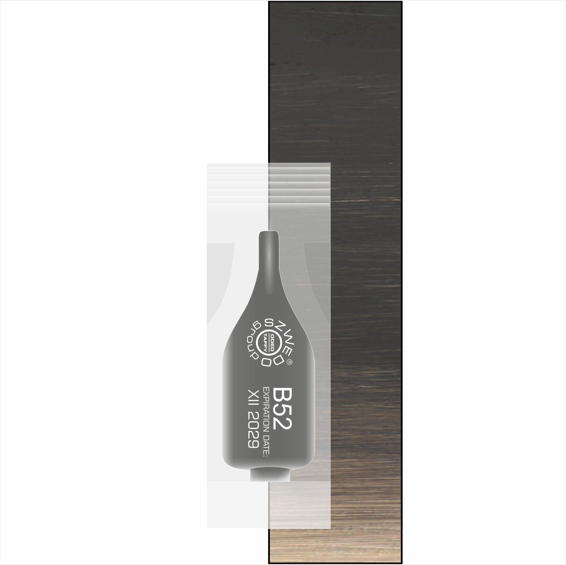 B52 Good black – czarno-brązowy pigment o neutralnej tonacji do makijażu permanentnego brwi