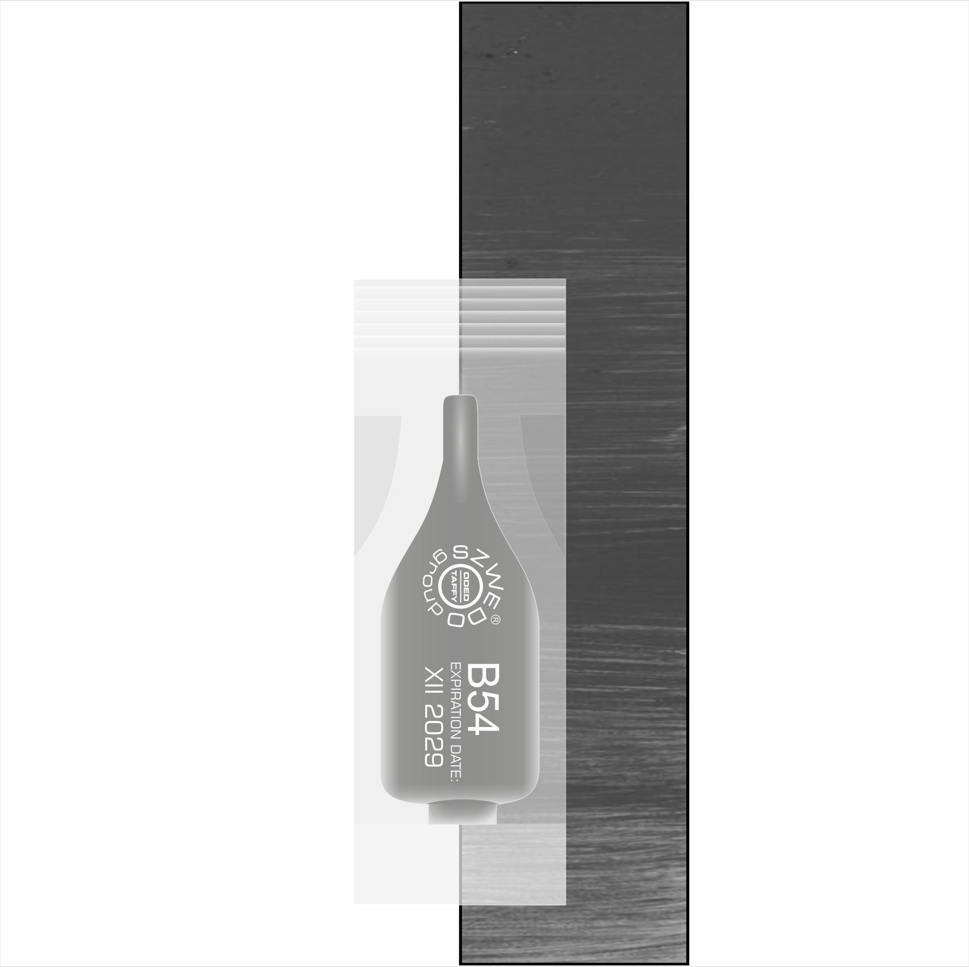 B54 Black nut – chłodny, przyciemniony brąz do makijażu permanentnego brwi