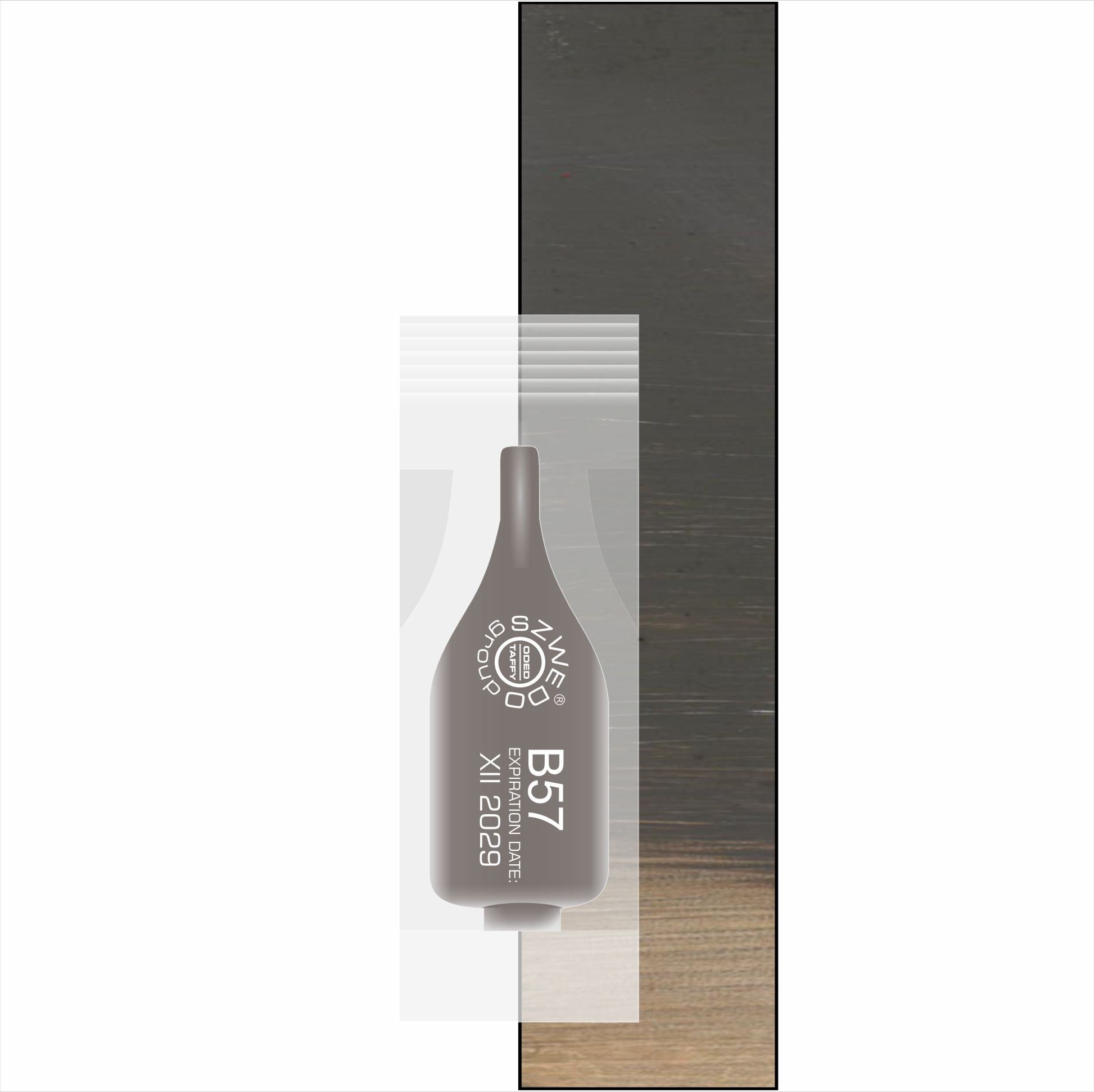 B57 Autumn brown – intensywny neutralny brąz do makijażu permanentnego brwi