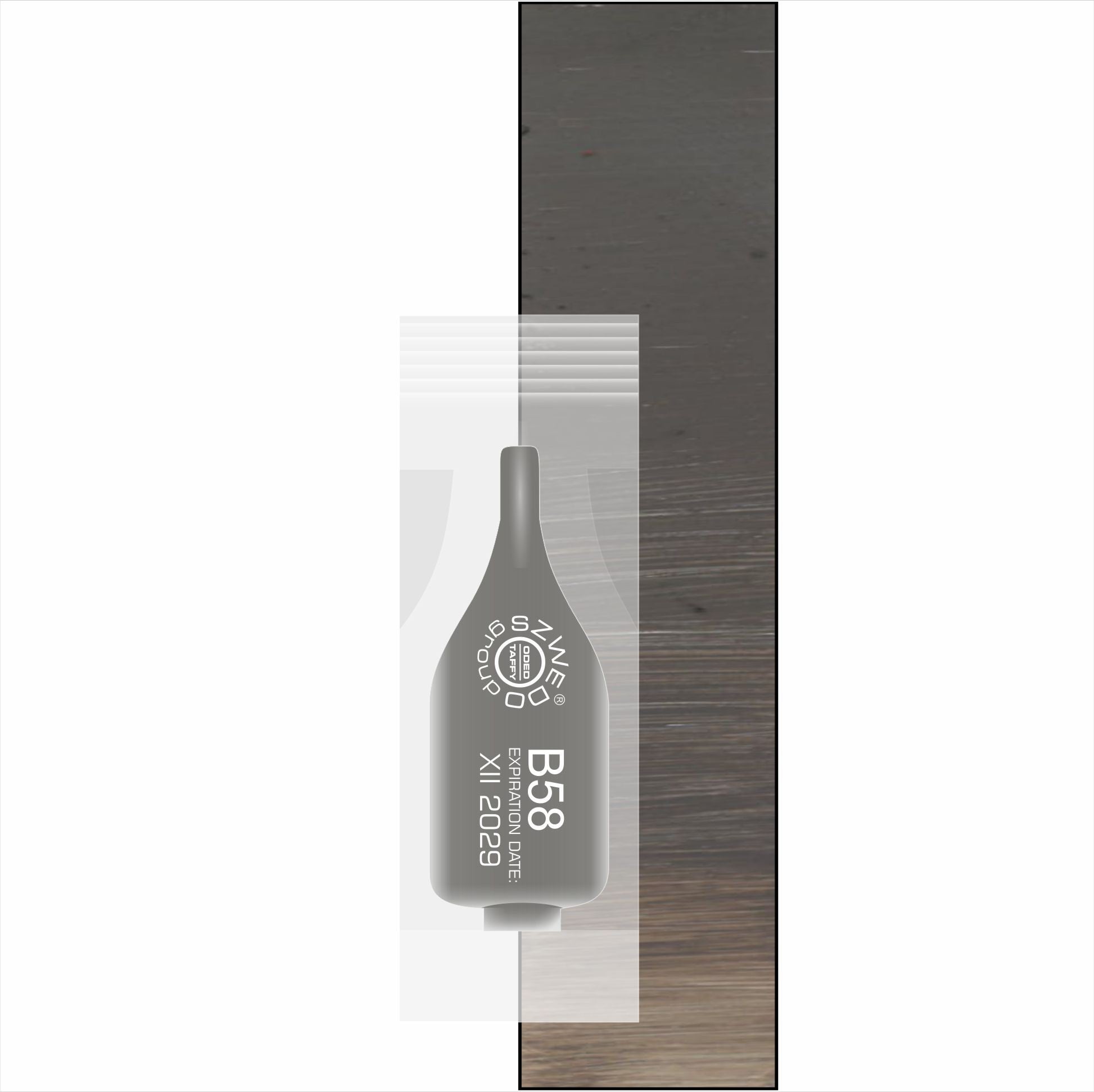 B58 Deep brown – jasny, chłodny brąz do makijażu permanentnego brwi