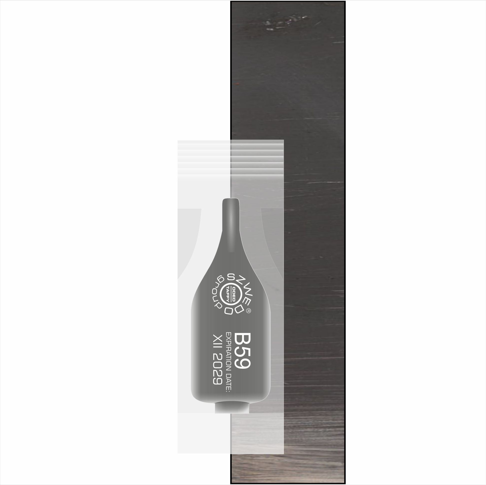 B59 Sad brown - ciepły, średni brąz do makijażu permanentnego brwi