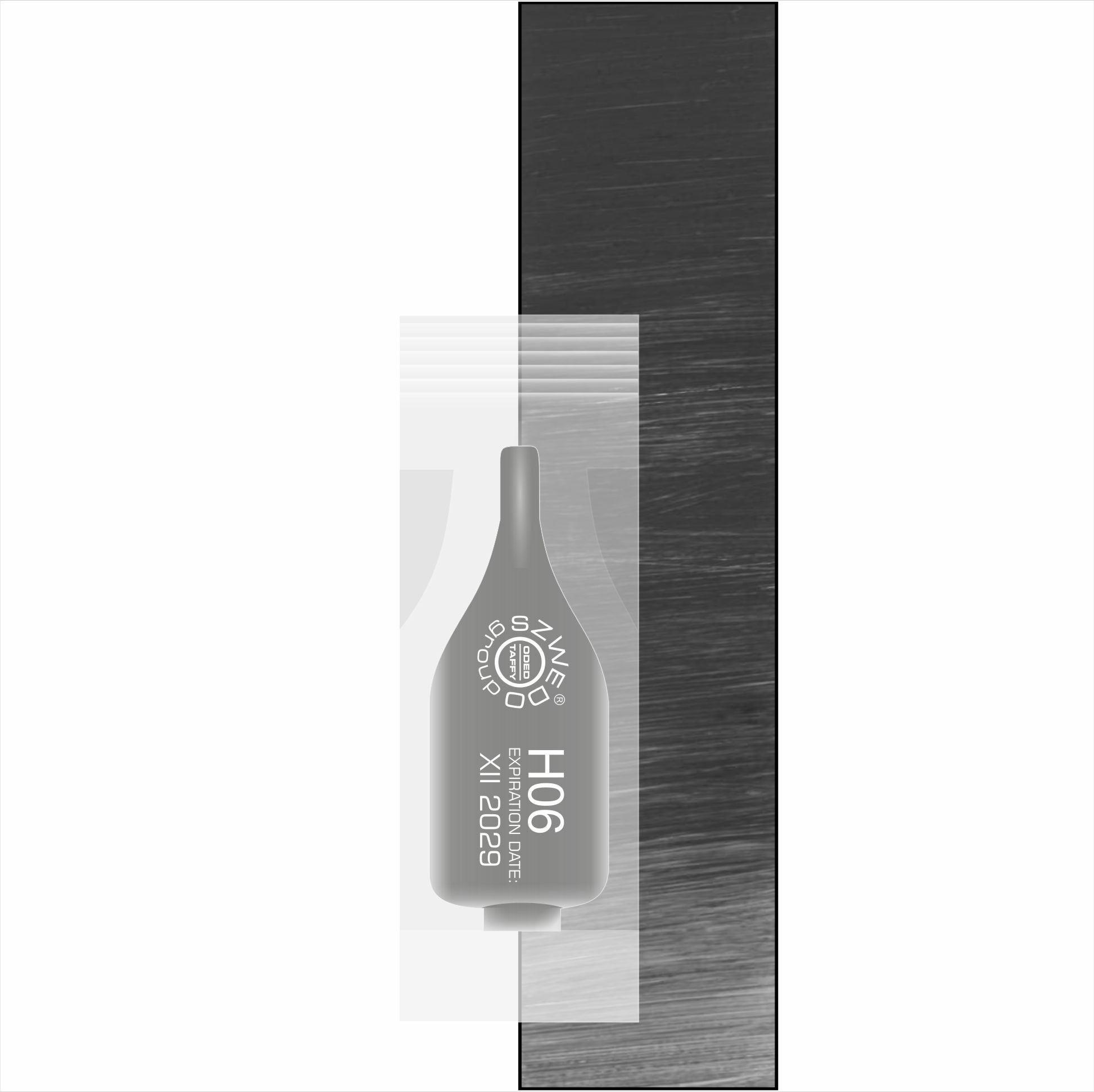 H06 Warm Black – czarny pigment o neutralnym tonie do mikropigmentacji skóry głowy