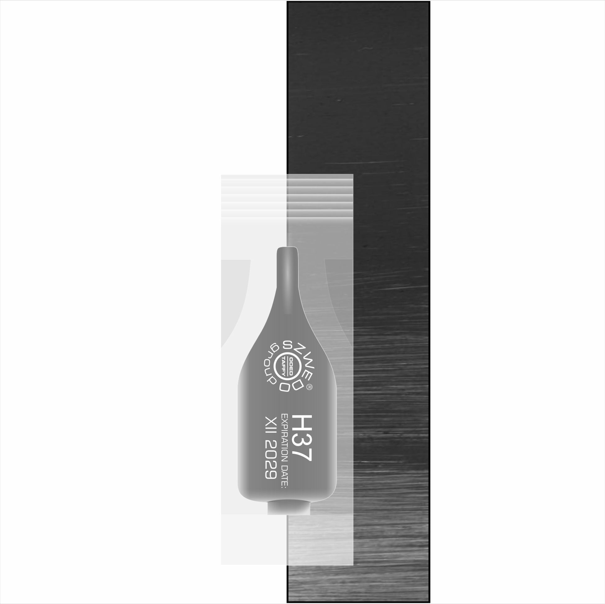 H37 Black 2 – czarny pigment do mikropigmentacji skóry głowy o bardzo wysokim nasyceniu