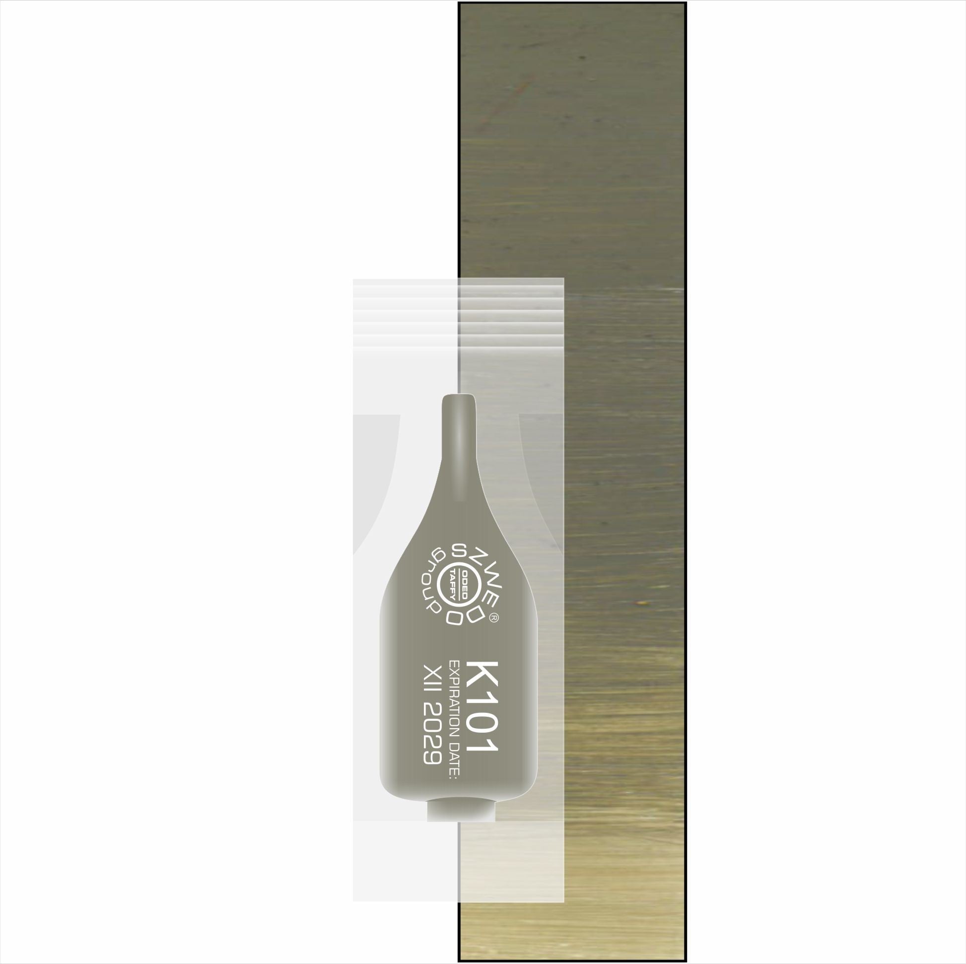 K101 Olive – chłodny oliwkowy pigment korekcyjny do makijażu permanentnego i tatuażu