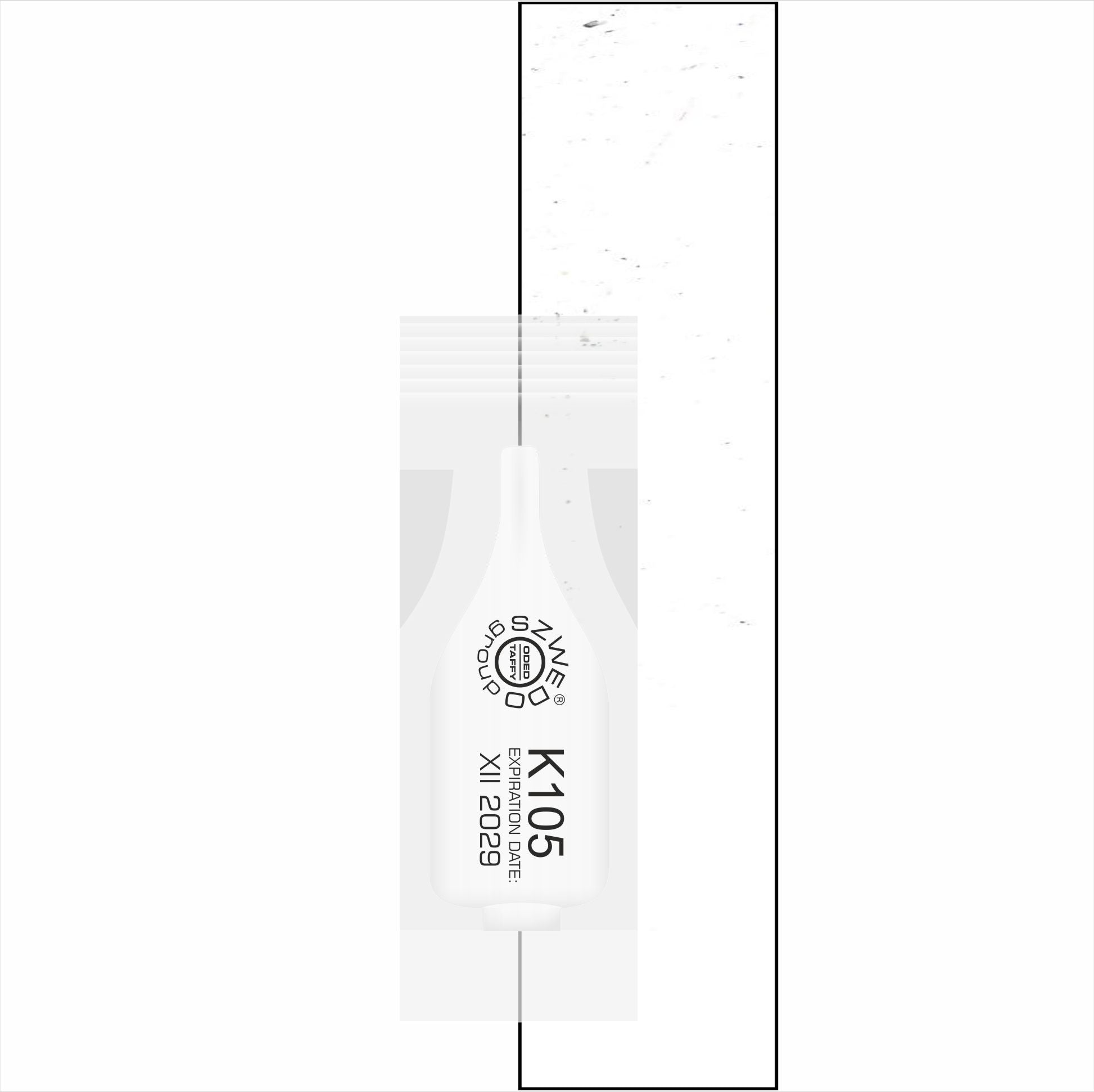 K105 White – biały pigment kamuflujący i rozjaśniający z linii Medical/Camouflage