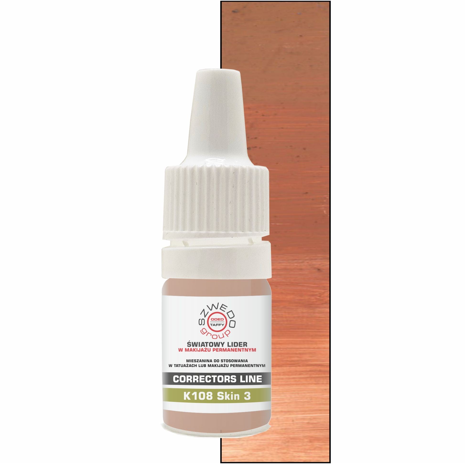 K108 Skin 3 – pigment wyrównujący koloryt skóry do pigmentacji medycznych i kamuflażu