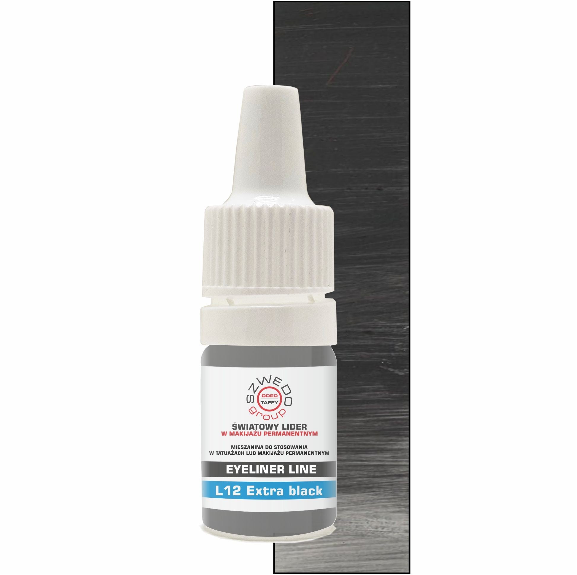 L12 Extra black – czarny pigment do makijażu permanentnego oczu