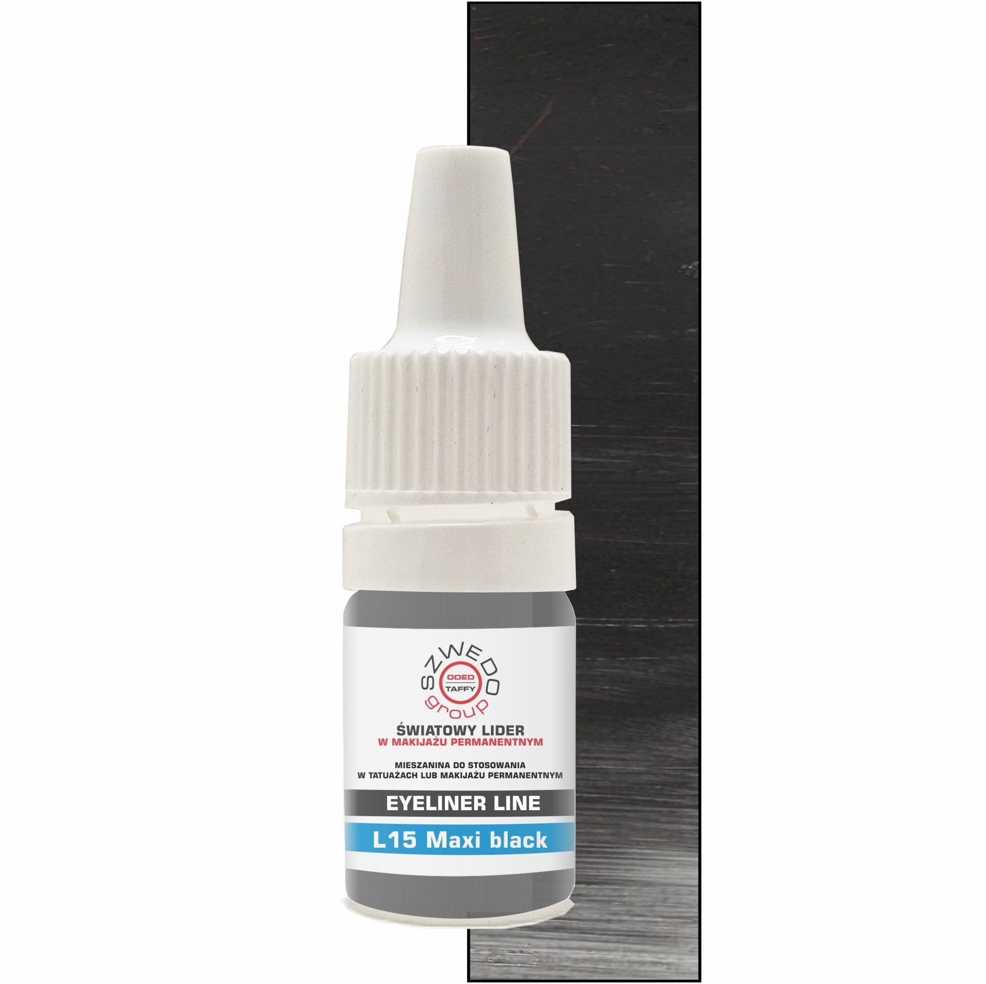 L15 Maxi black – intensywny czarny pigment do makijażu permanentnego i tattoo