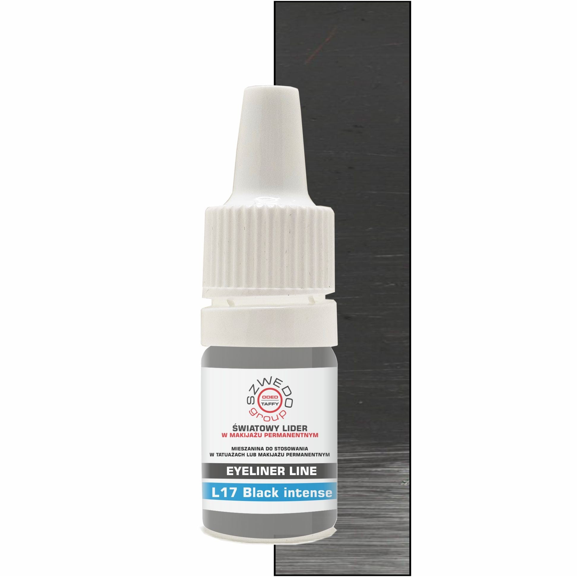 L17 Black intense – czarny pigment o wysokim nasyceniu do makijażu permanentnego i tatuażu
