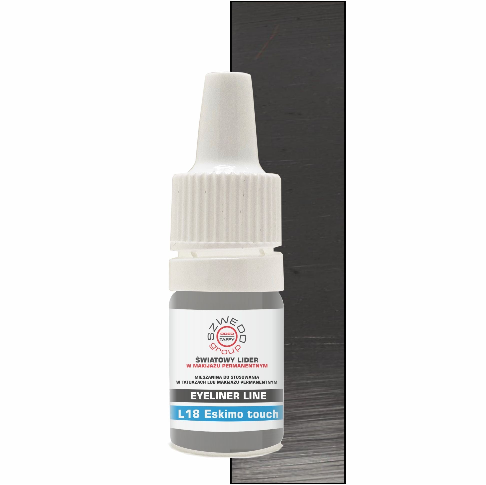 L18 Eskimo touch – czarny pigment do makijażu permanentnego kresek