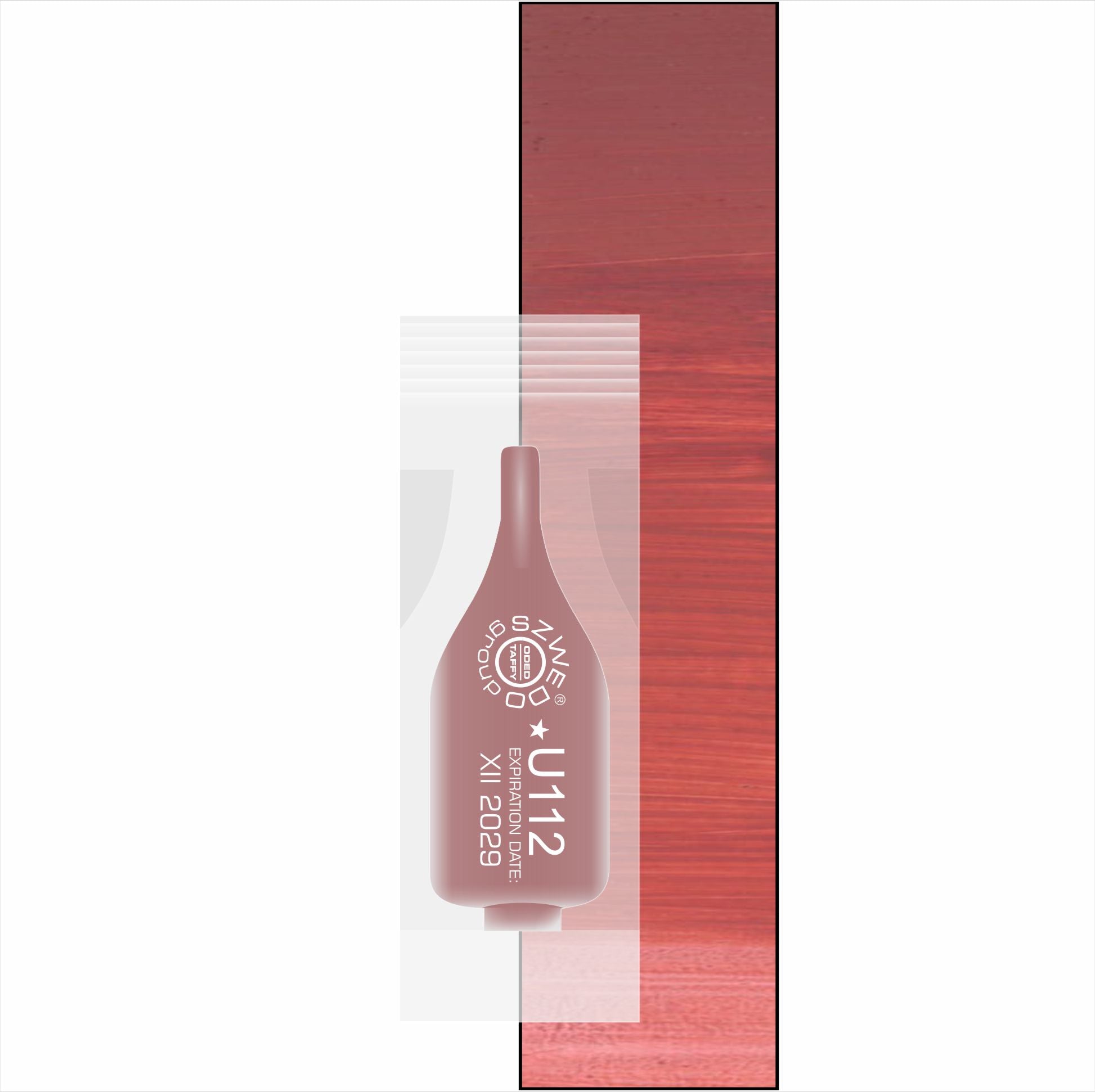 U112 Flirt (INTENSE) – czerwona terakota o zmysłowym efekcie do makijażu permanentnego ust