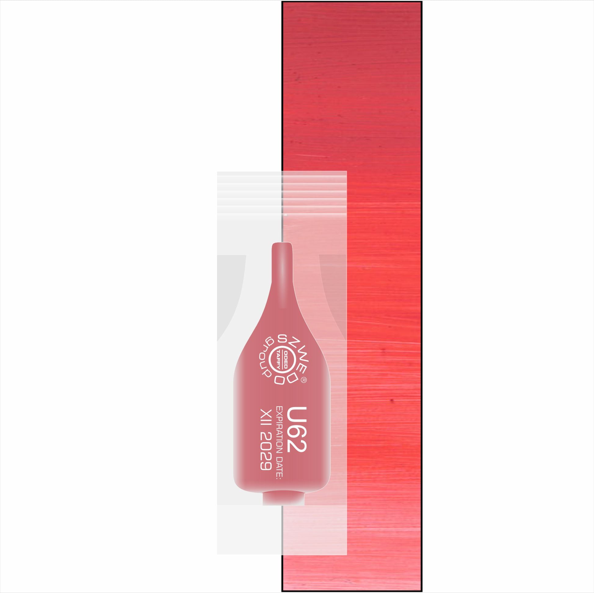 U62 Rowanberry – neutralny czerwony pigment do makijażu permanentnego ust