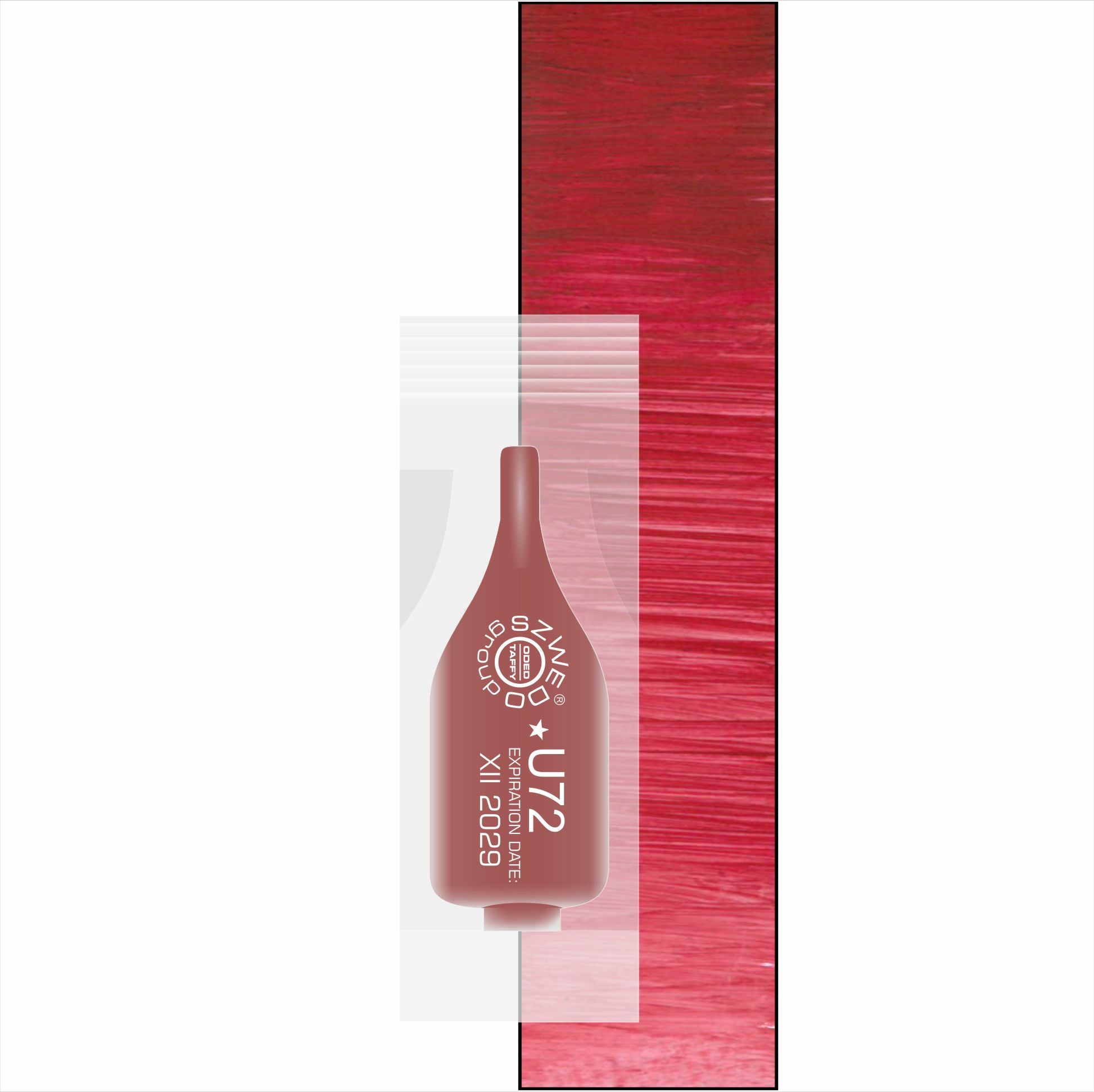 U72 Saba (INTENSE)– rubinowy pigment o naturalnym efekcie do makijażu permanentnego ust