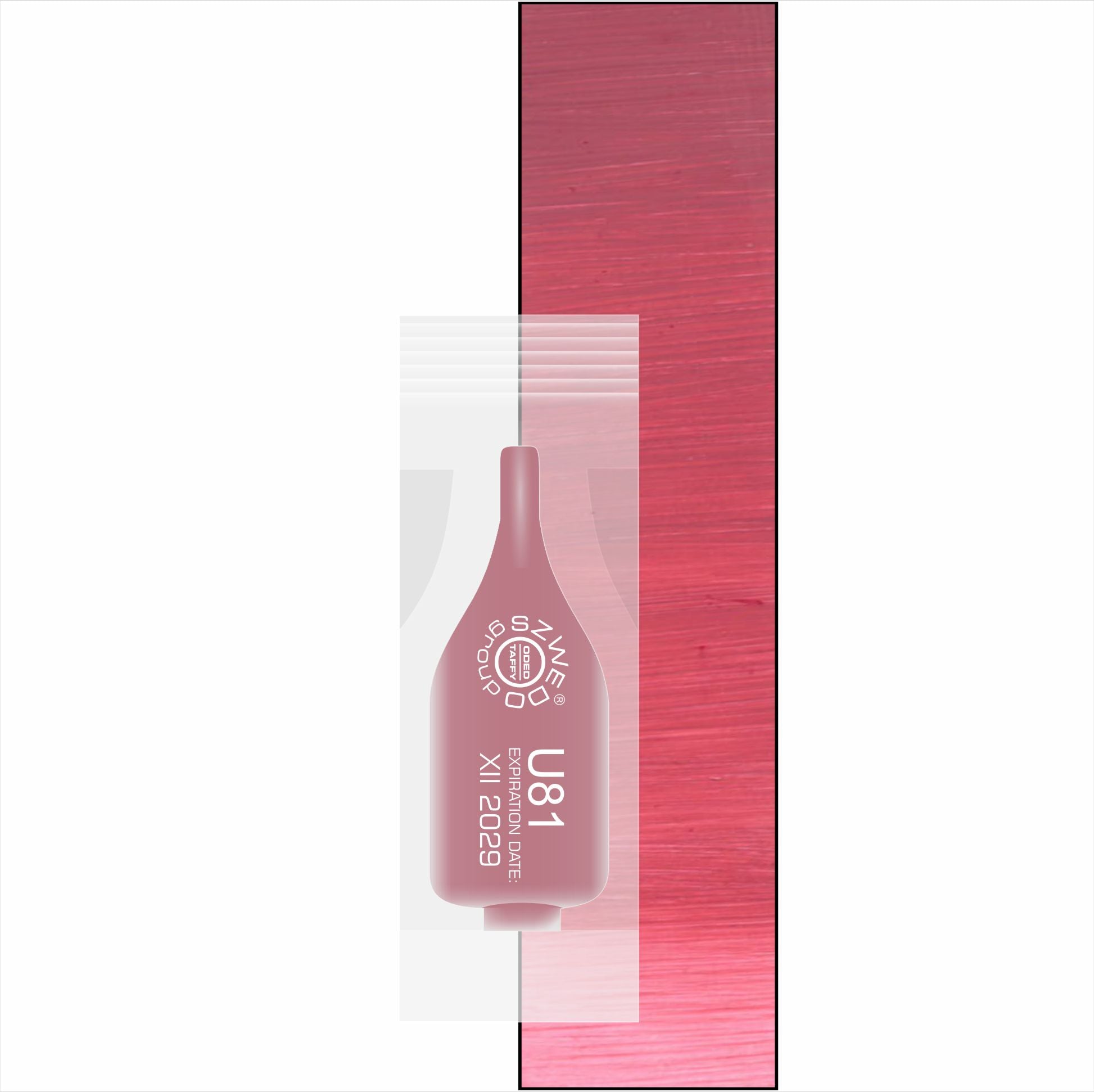 U81 Daisy – chłodny różowo-brązowy pigment do makijażu permanentnego ust