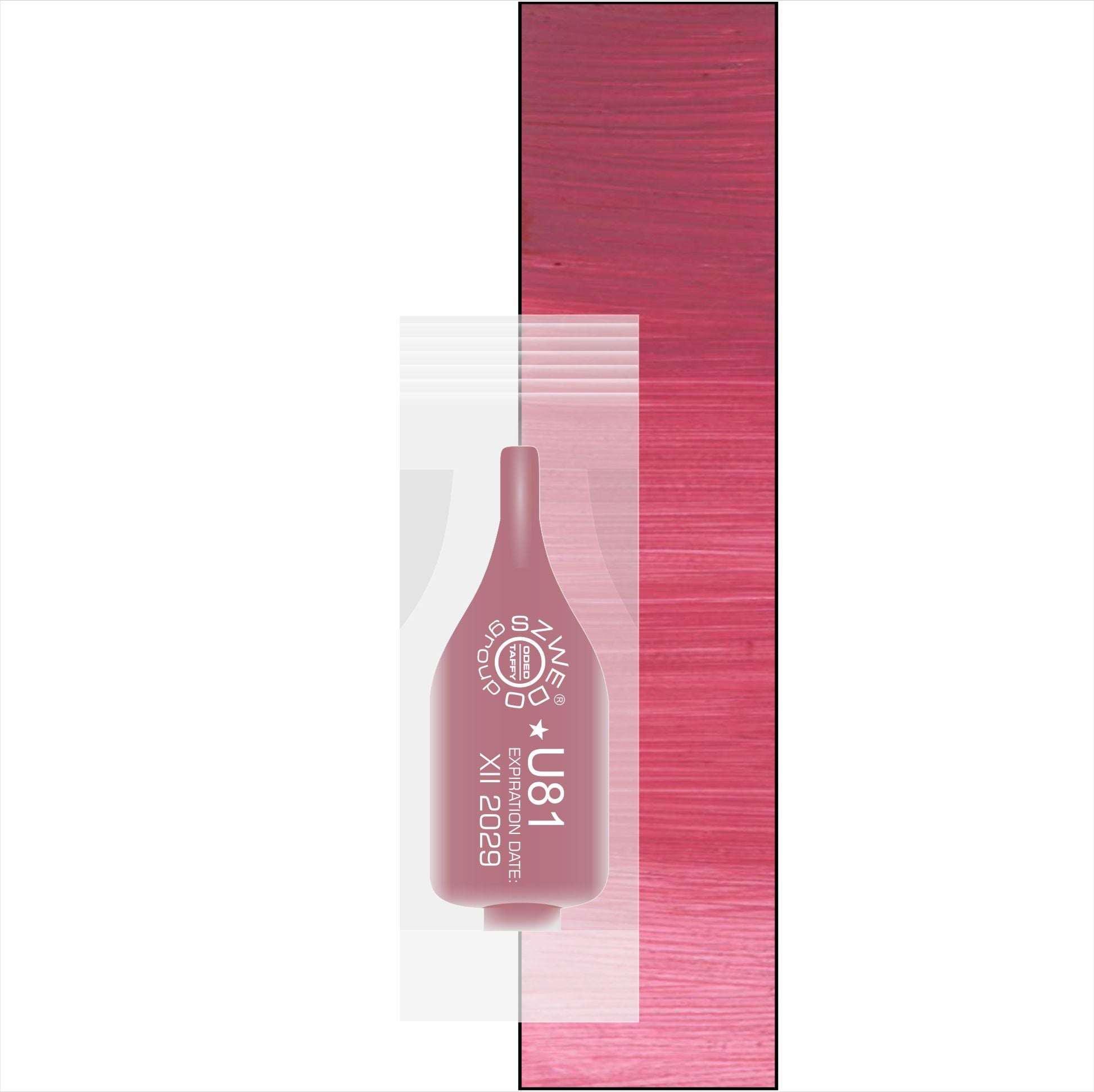 U81 Daisy (INTENSE) – różowo-brązowy pigment o eleganckim wykończeniu do makijażu permanentnego ust