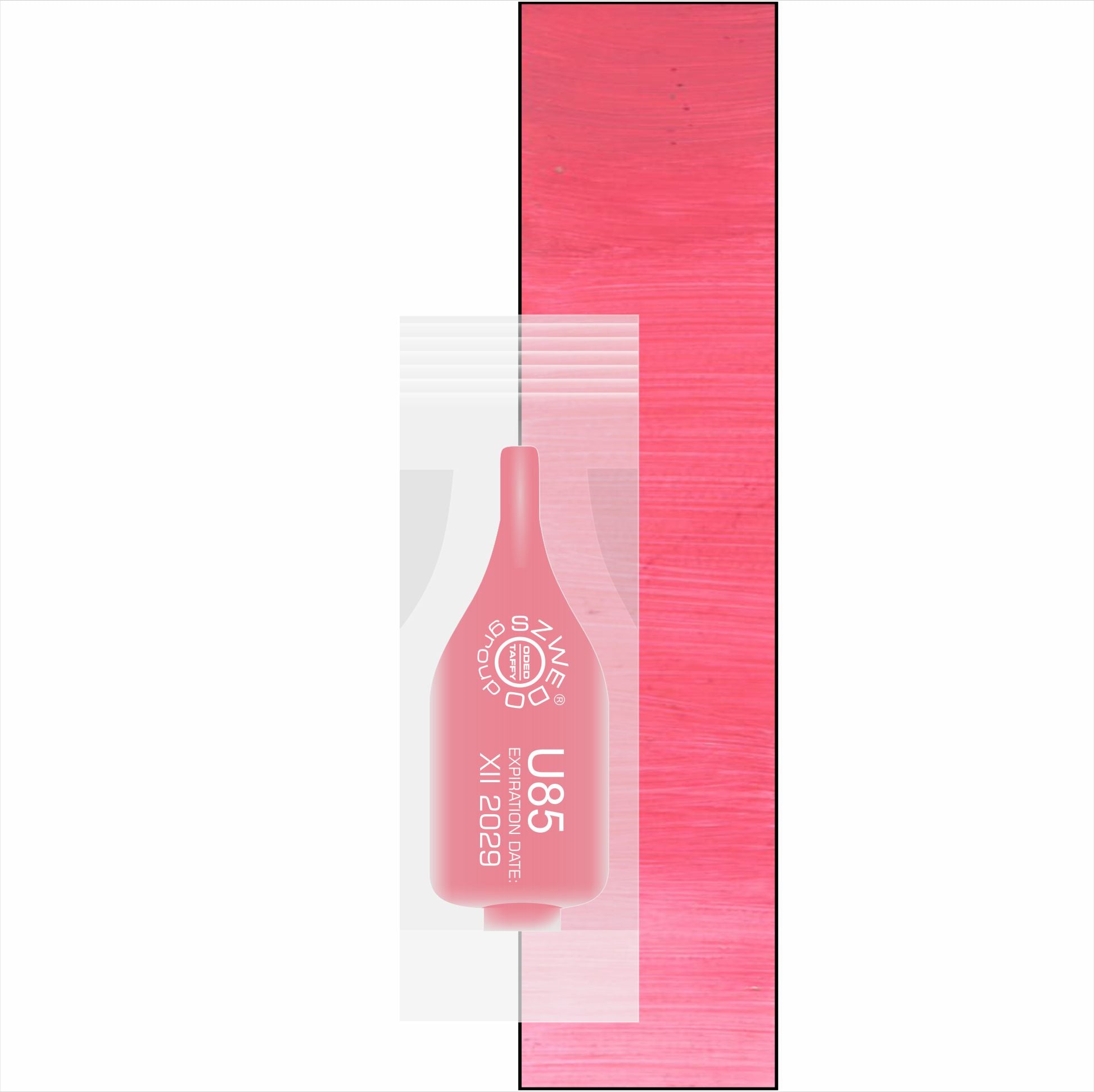 U85 Rose – neutralny różowy pigment nude do makijażu permanentnego ust
