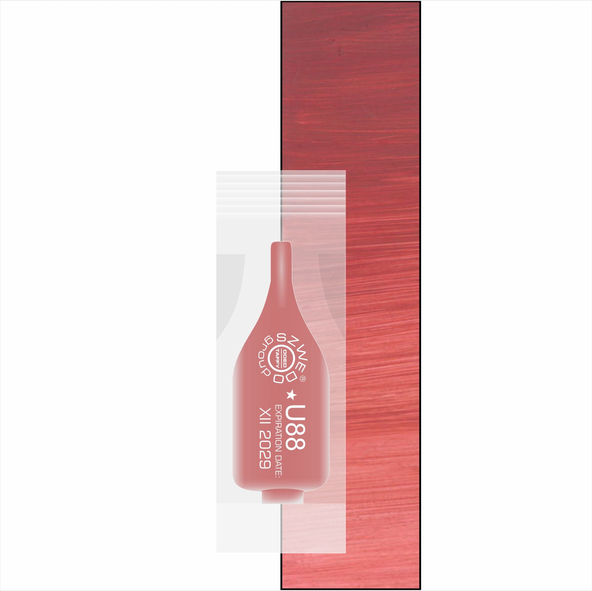 U88 Narcissus (INTENSE) – intensywny koralowy pigment do makijażu permanentnego ust