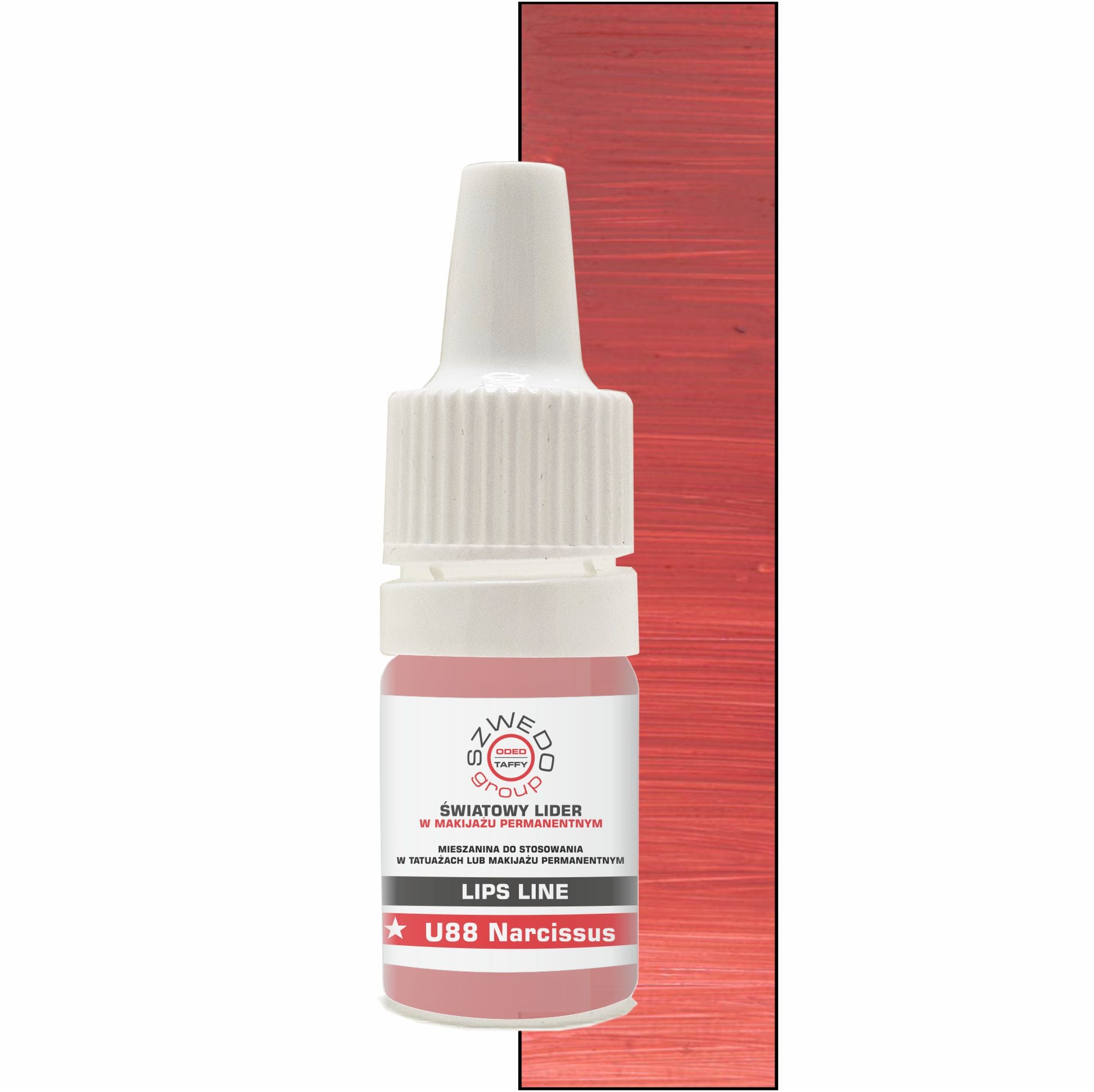 U88 Narcissus (INTENSE) – intensywny koralowy pigment do makijażu permanentnego ust