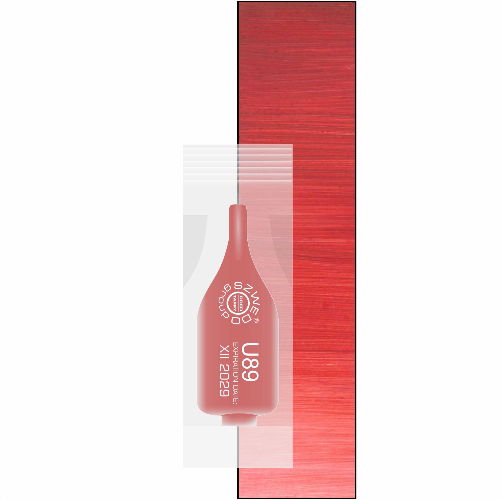 U89 Iris – pudrowy koralowy pigment do makijażu permanentnego ust