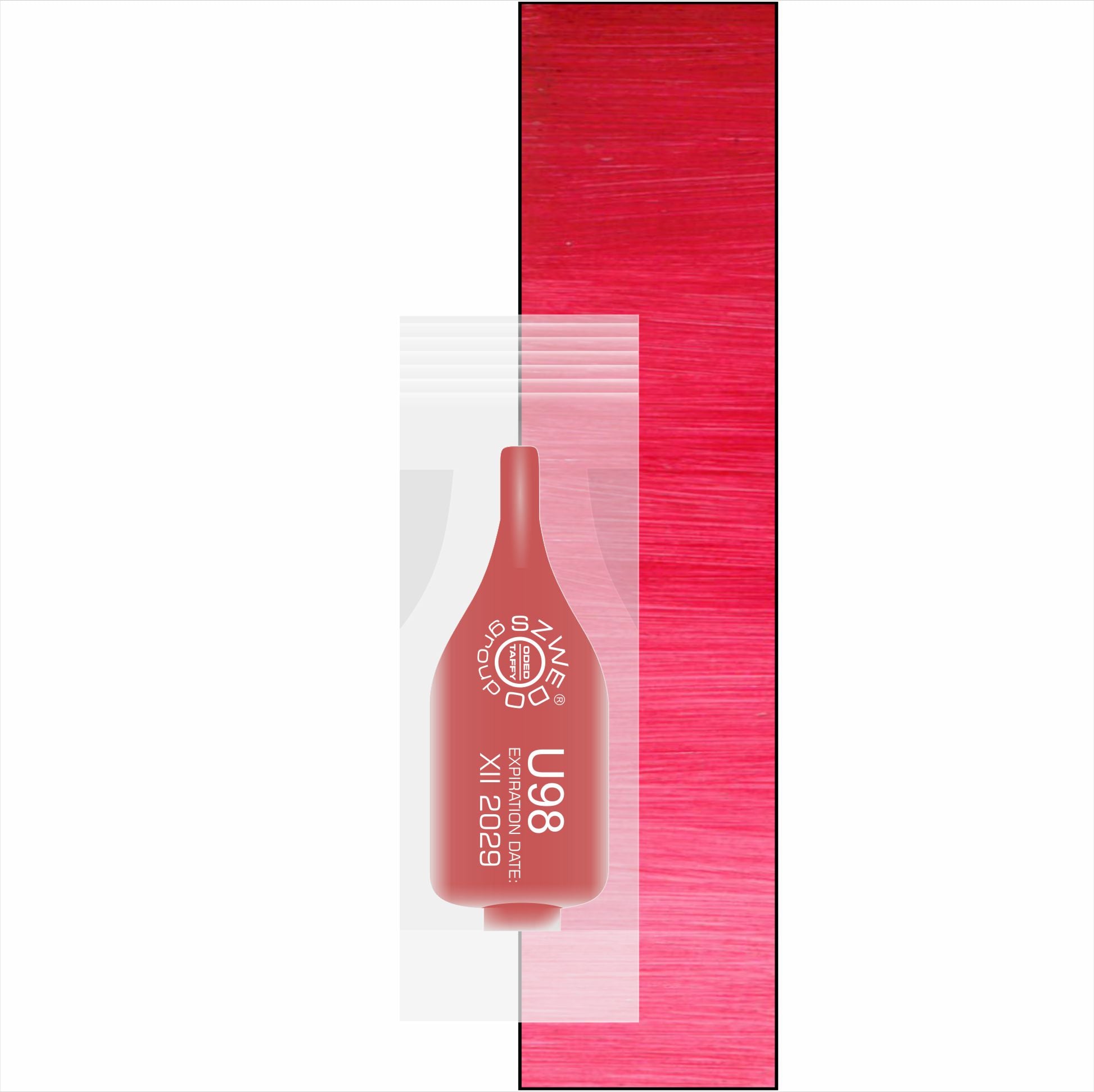 U98 Gabi – żywy malinowy pigment do makijażu permanentnego ust